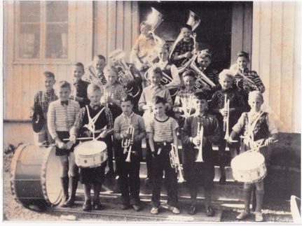 Skolekorpset Sola 1953